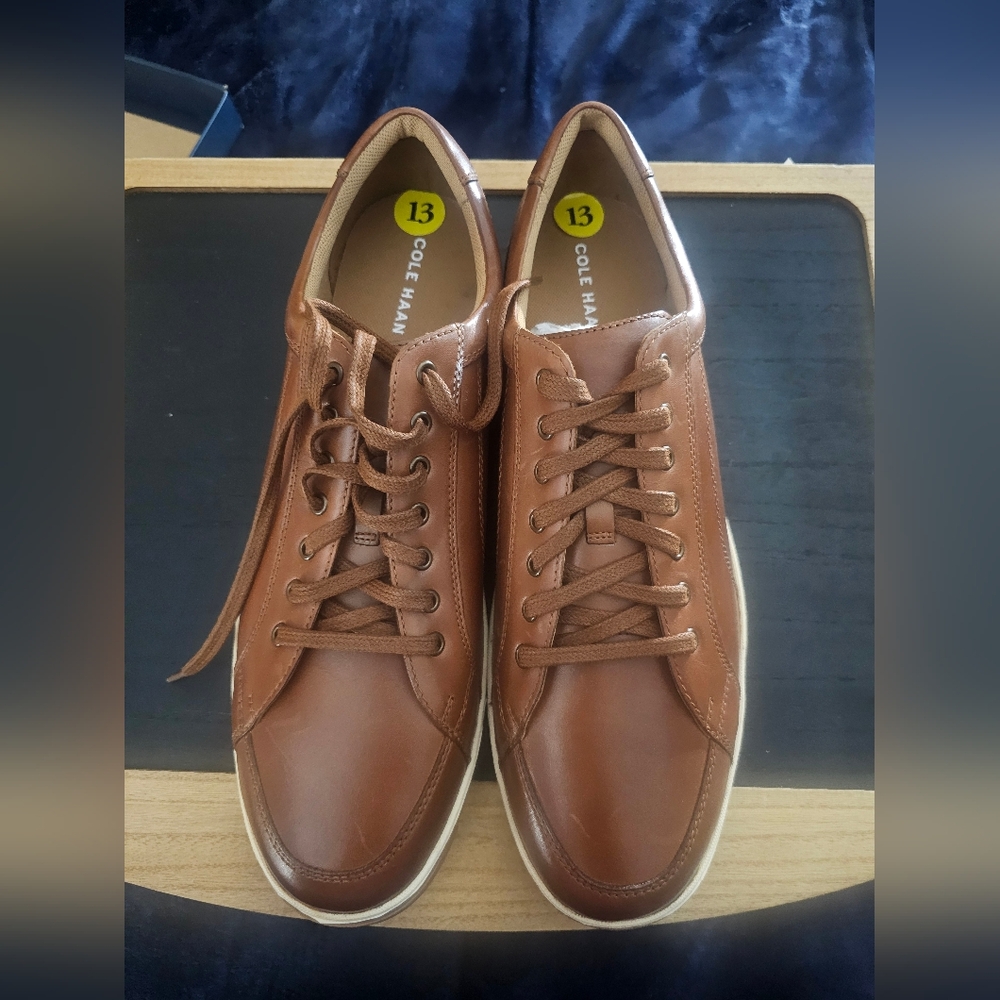 Cole Haan Brown Leather Sneakers Casual